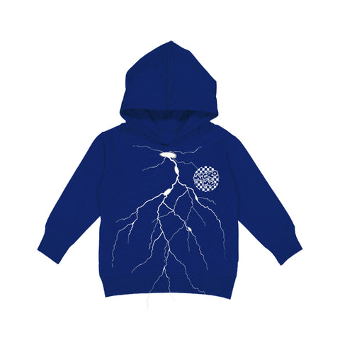 Lightning Hoodie, Navy (Toddler, Youth, Adult)