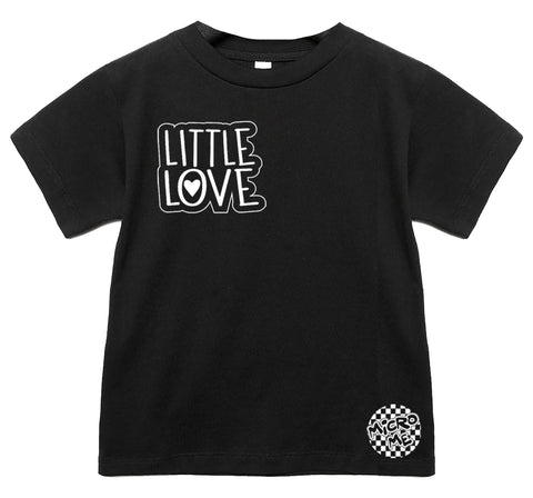 Little Love Tee, Black (Infant, Toddler, Youth, Adult)