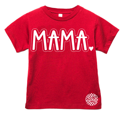 MAMA Puff Tee, Red ( Adult)