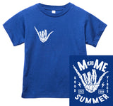 Micro Summer Tee, Royal  (Infant, Toddler, Youth, Adult)