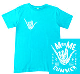 Micro Summer Tee, Tahiti  (Infant, Toddler, Youth, Adult)