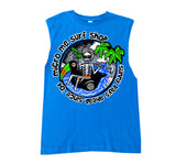 Sunny Days Tank, Neon Blue (Infant, Toddler, Youth, Adult)