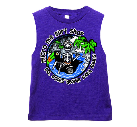 Sunny Days Tank, Purple  (Infant, Toddler, Youth, Adult)