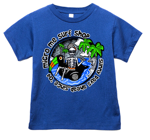 Sunny Days Tee, Royal  (Infant, Toddler, Youth, Adult)