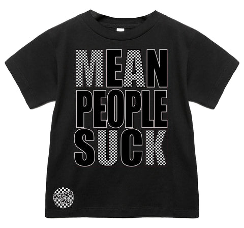 Mean People Suck Tee, Black (Infant, Toddler, Youth, Adult)