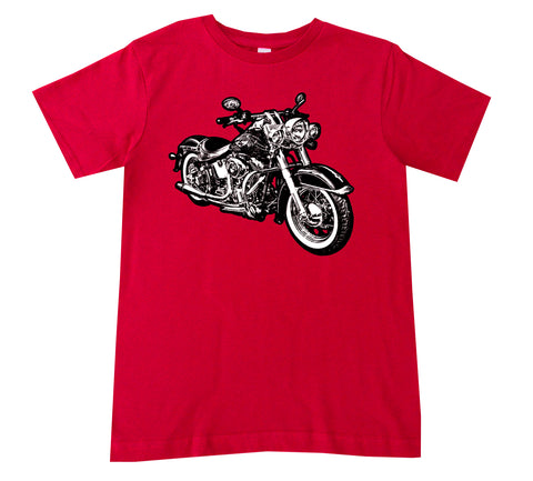 Micro Moto TEE,Red (Infant, Toddler, Youth)