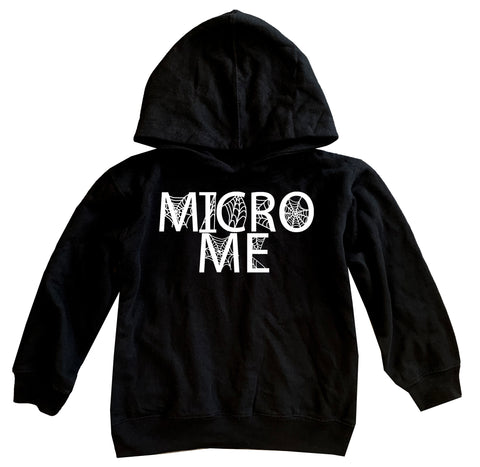 Micro Web Hoodie, Black (Toddler, Youth, Adult)