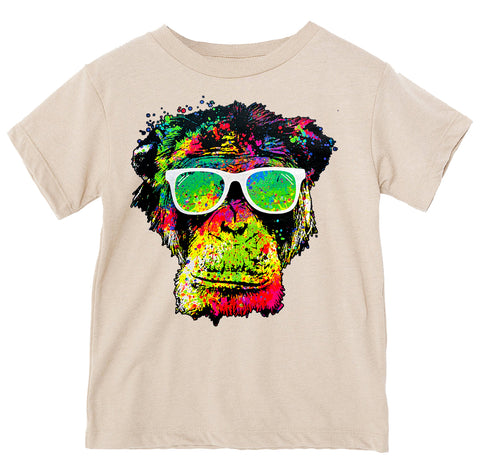 Monkey Tee, Natural (Toddler, Youth, Adult)