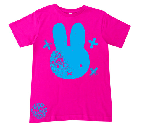 BunnyX Tee, Hot PInk (Infant, Toddler, Youth, Adult)