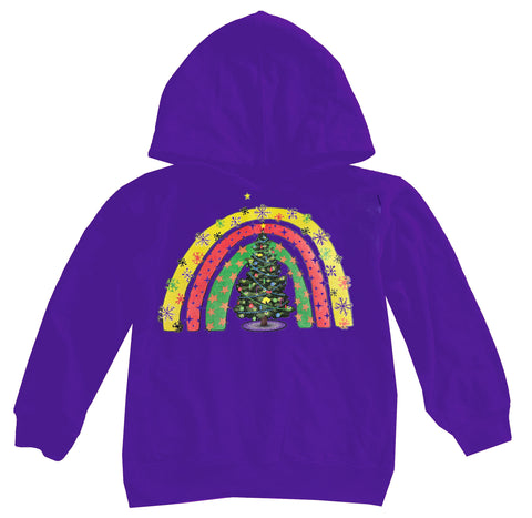 Oh Christmas Tree Fleece Hoodie, Purple (Infant, Toddler, Youth, Adult)