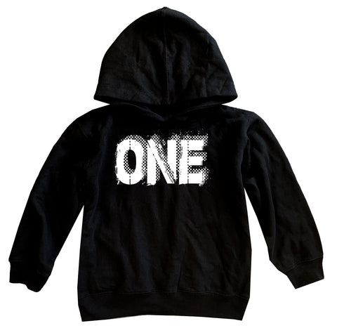 ONE Hoodie, Black (Toddler, Youth, Adult)