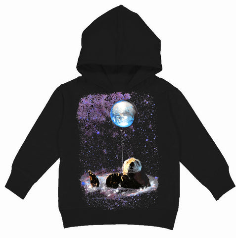 Otter Space Hoodie, Black (Toddler, Youth, Adult)