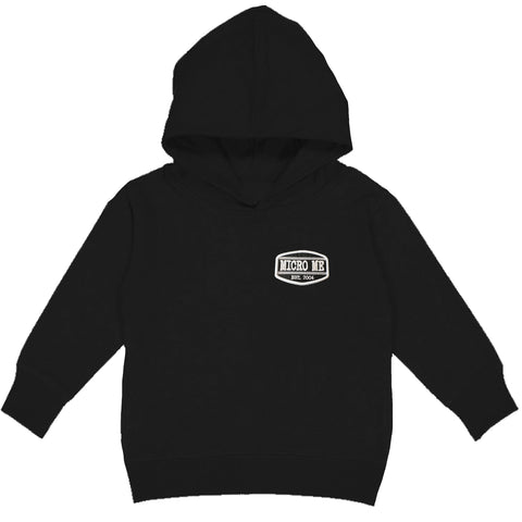 Classic Patch Hoodie, Black (Toddler, Youth, Adult)