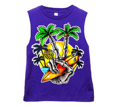 Peace Surf Tank, Purple (Infant, Toddler, Youth, Adult)