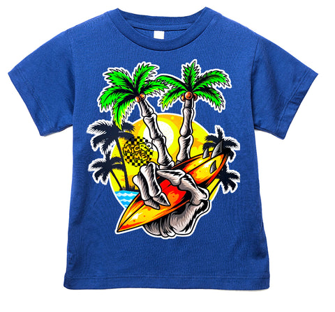 Peace Surf Tee, Royal  (Infant, Toddler, Youth, Adult)