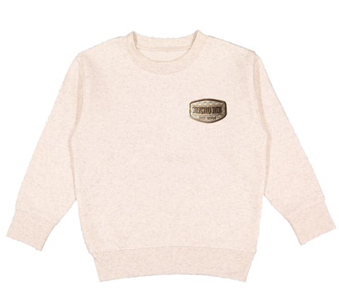 Neutral Patch Sweater,Natural (Youth, Adult)