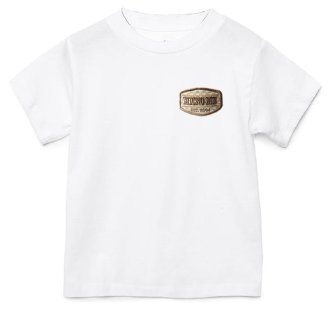 Neutral Patch Tee, White  (Infant, Toddler, Youth, Adult)