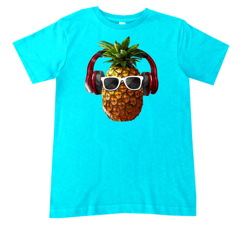 Pineapple Headphones Tee, Tahiti (Infant, Toddler, Youth, Adult)