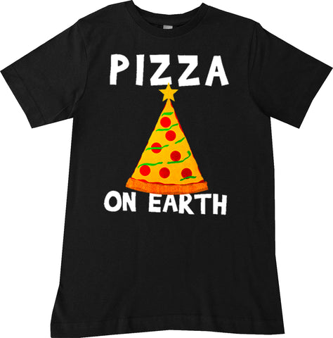 CHR-Pizza On Earth Tee, Black (Infant, Toddler, Youth, Adult)