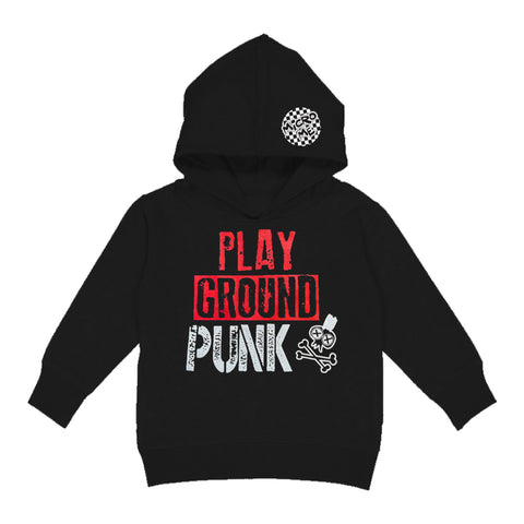 Playground PUNK  Hoodie, Black (Toddler, Youth)