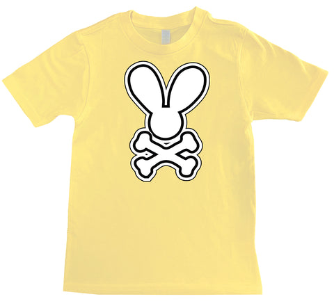 Punk Bunny Tee, Butter (Infant, Toddler, Youth, Adult)
