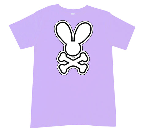 Punk Bunny Tee, Lavender  (Infant, Toddler, Youth, Adult)
