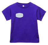 White Patch Tee, Purple  (Infant, Toddler, Youth, Adult)