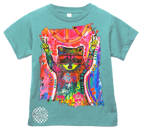WD Raccoon Tee, Saltwater (Toddler, Youth, Adult)