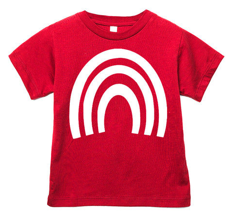 Over the Rainbow Tee, Red (Infant, Toddler, Youth, Adult)