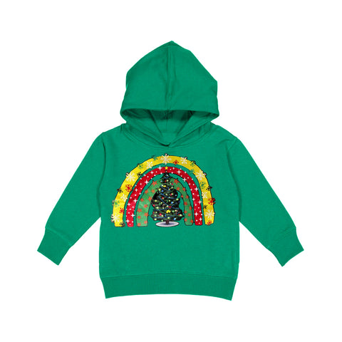Rainbow Tree Hoodie, Green (Toddler, Youth, Adult)