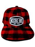 Buffalo Plaid Red Classic Patch Snapback (Infant/Toddler, Child)