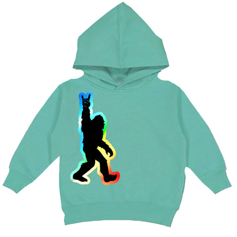 Rock On Sasquatch Hoodie, Saltwater (Toddler, Youth, Adult)