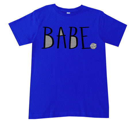 Babe Tee, Royal (Infant, Toddler, Youth, Adult)