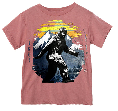Sasquatch Mountain Tee, Clay  (Infant, Toddler, Youth, Adult)