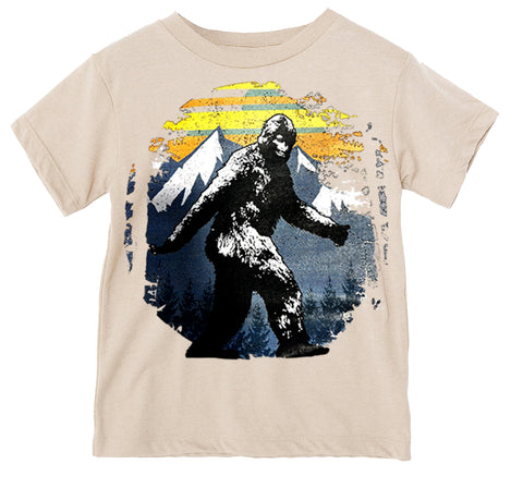 Sasquatch Mountain Tee, Natural  (Infant, Toddler, Youth, Adult)
