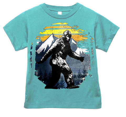 Sasquatch Mountain Tee,  Saltwater (Infant, Toddler, Youth, Adult)