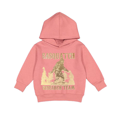 Sasquatch Research Team Hoodie, Clay (Toddler, Youth, Adult)