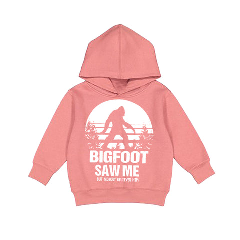 Bigfoot Saw Me Hoodie, Clay (Toddler, Youth, Adult)