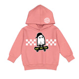*SK8R Ghost Hoodie, Clay (Toddler, Youth, Adult)