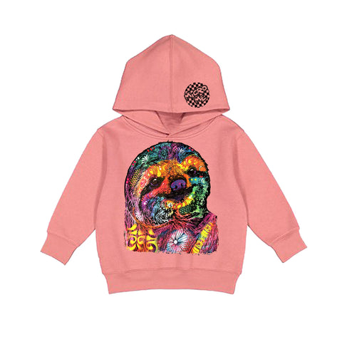 WD Sloth Hoodie, Clay (Toddler, Youth, Adult)