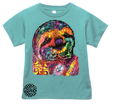 WD SLOTH Tee, Saltwater (Toddler, Youth, Adult)