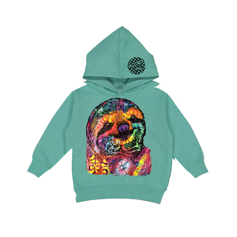 WD Sloth Hoodie, Saltwater (Toddler, Youth, Adult)