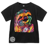 *WD Sloth Tee, Black (Infant, Toddler, Youth, Adult)