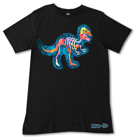 SS-Salty Dino Tee, Black (Infant, Toddler, Youth, Adult)