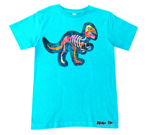SS-Salty Dino Tee, Tahiti (Infant, Toddler, Youth, Adult)