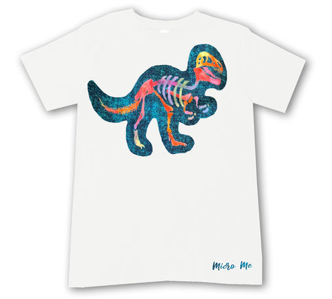 SS-Salty Dino Tee, White (Infant, Toddler, Youth, Adult)