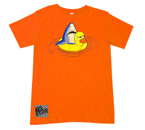 SV-Shark Ducky Tee, Orange (Infant, Toddler, Youth)