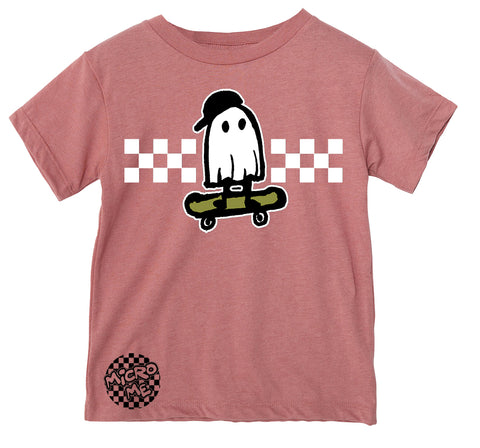 SK8R Ghost Tee, Clay (Toddler, Youth, Adult)