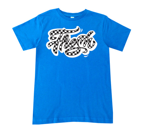 Skate Fresh Tee, Neon Blue (Infant, Toddler, Youth, Adult)