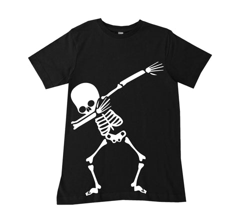 Skeleton Dab Tee, Black (Infant, Toddler, Youth , Adult)